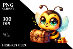 Goofy Baby Bee, Transparent PNG Product Image 2