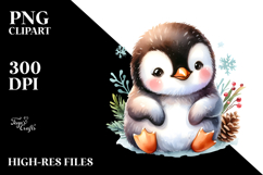 Cute Baby Penguin PNG Product Image 2