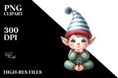 Cute Baby Elf PNG Product Image 2