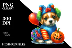 Cute Halloween Dog PNG Product Image 2