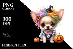 Watercolor Baby Chihuahua PNG Product Image 2