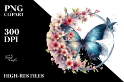 Spring Flower Butterfly, High-Res PNG Product Image 2