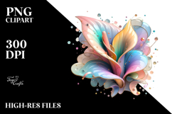 Pastel Calla Lily, Transparent PNG Product Image 2