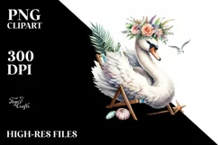 Baby Swan Flower Beach Chair Product Image 3