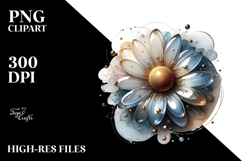 Abstract y Daisy PNG Product Image 2
