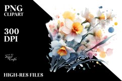 y Narcissus | Clipart Product Image 3