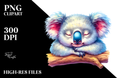 Vibrant Koala Clipart Product Image 2