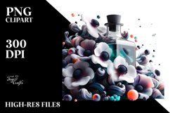 Abstract Bottle Anemone Clipart Product Image 3