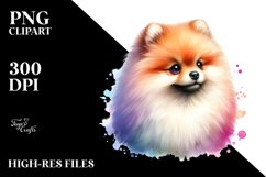 Vibrant Pomeranian Clipart Product Image 3