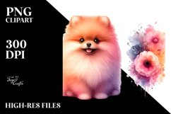 Vibrant Pomeranian Clipart Product Image 1