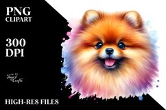 Vibrant Pomeranian Clipart Product Image 1