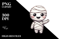 Funny Mummy Watercolor Image PNG Product Image 2