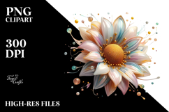 Glossy Sunflower in PNG Product Image 2