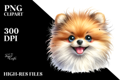 Cute Pomeranian PNG Product Image 2