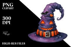 Funny Halloween Hat Clipart Product Image 1