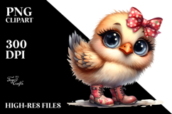 Expressive Chicken | Clipart Product Image 2