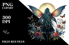 Creative Gothic Fairy PNG Product Image 2