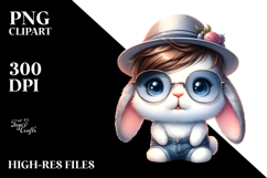 Cute Baby Rabbit PNG Product Image 2