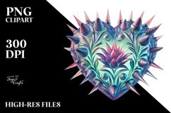 Heart with Spikes, PNG Product Image 2