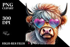 Highland Calf, Detailed PNG Product Image 2