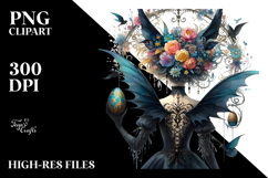 Creative Gothic Fairy PNG Product Image 2