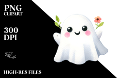 Cute Ghost Bougee PNG Product Image 2