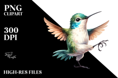 Funny Hummingbird Dance | Clipart Product Image 2