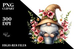 Gnome with Big Hat, Cute PNG Product Image 2