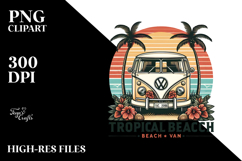 Beach Van Design, 20 oz Tumbler Product Image 2