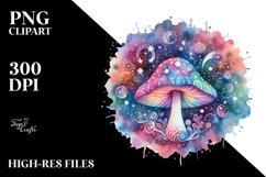 Colorful Magical Celestial Mushroom Splash Product Image 1