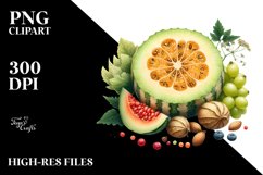 Watercolor Honeydew | Sublimation | Clipart Product Image 1