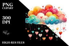 Adorned Cloud PNG Product Image 2