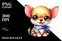 Happy Baby Chihuahua, Transparent PNG Product Image 2