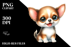 Happy Baby Chihuahua, Transparent PNG Product Image 2