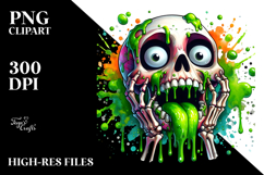 Funny Skeleton Design, High-Res PNG Product Image 2