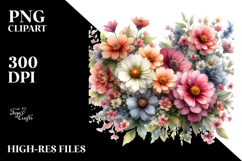 Digital Painting Flower with Flowers Product Image 2