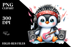Cute Baby Penguin PNG Product Image 2