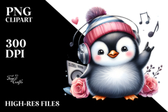 Cute Baby Penguin PNG Product Image 2