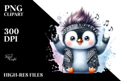 Cute Baby Penguin PNG Product Image 2