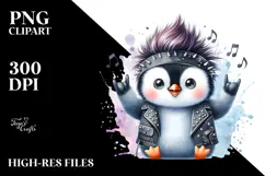 Cute Baby Penguin PNG Product Image 2