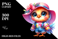Vibrant Summer Rooster PNG Product Image 2