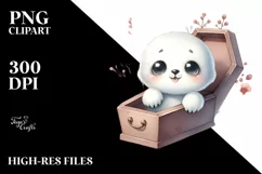 Halloween Baby Seal, Transparent PNG Product Image 1