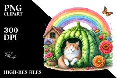 Colorful Flowers,Seated Character | Sublimation | Clipart Product Image 3