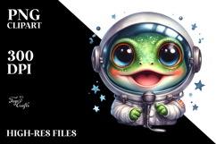 Energetic Baby Frog PNG Product Image 2