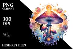 Celestial Mushroom PNG Product Image 2