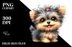 Cute Baby Yorkipoo, Transparent PNG Product Image 2