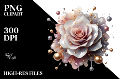 Glossy Rose PNG Product Image 2