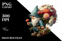 Detailed Digital Painting of a Small Gnome Caring a Large Product Image 3
