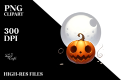 Funny Simple Jack-o&#039;-lantern PNG Product Image 2
