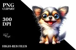 Funny Chihuahua with Popping Eyes | Sublimation | Clipart Product Image 3